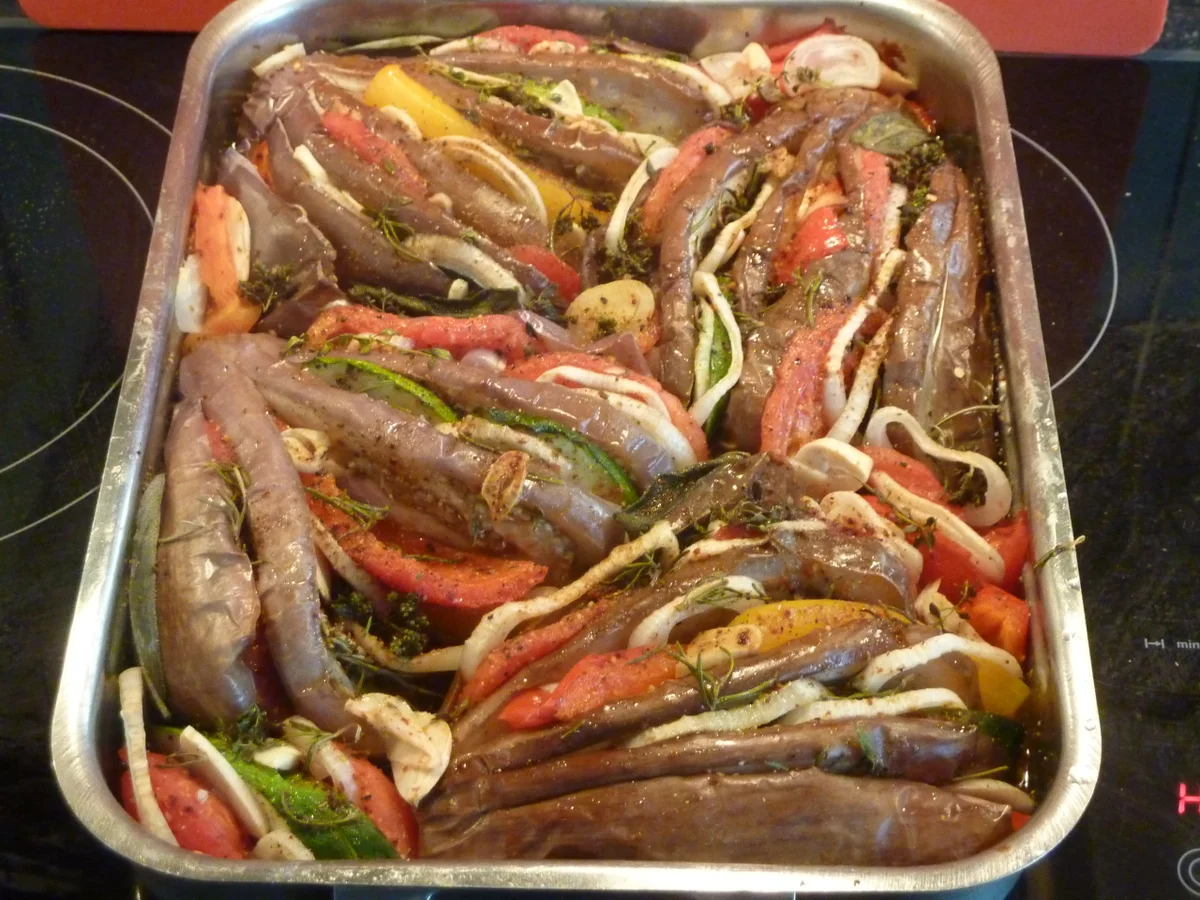 Rezept: Gemüse-Tian mit Aubergine Bild Nr. 1077 Gemüse-Tian mit Aubergine - Rezept - Bild Nr. 1077
