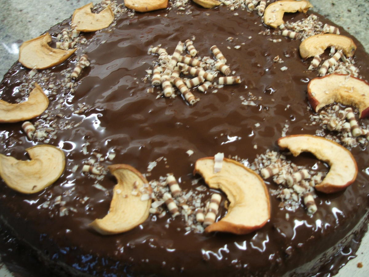 Backen: Apfel Nuss Kuchen - einfach - von lunapiena