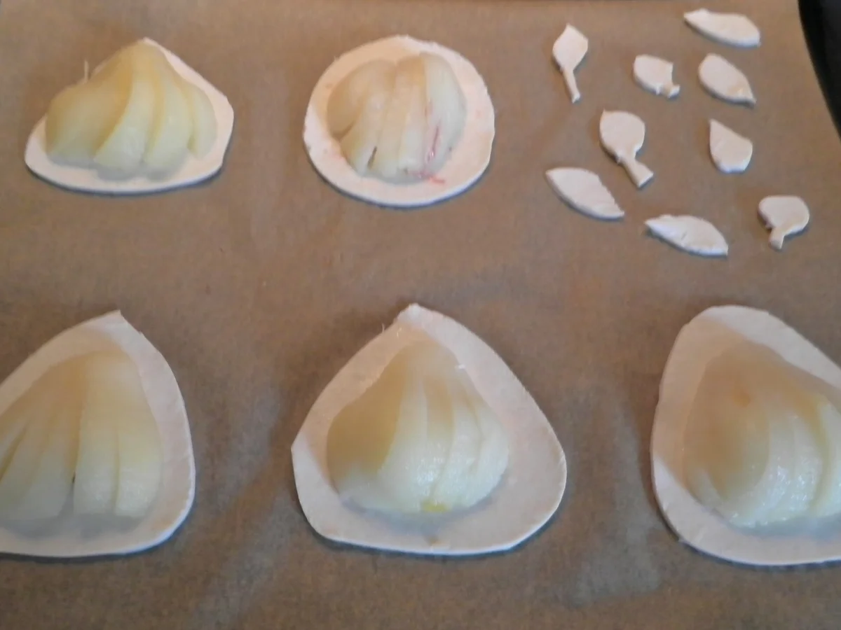 Blätterteig - Birnen - Rezept - Bild Nr. 1074