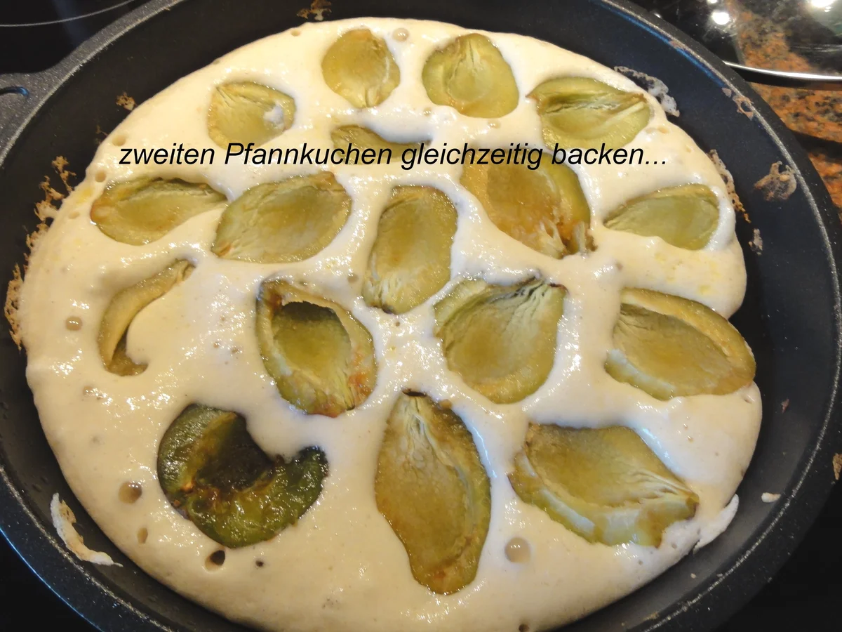 Rezept: Eier: ZWETSCHGEN - PFANNKUCHEN Bild Nr. 1074 Eier: ZWETSCHGEN - PFANNKUCHEN - Rezept - Bild Nr. 1074