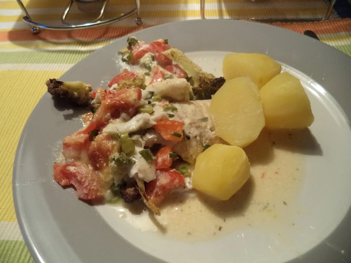 Fisch-/Hähnchenbordelaise - Rezept - Bild Nr. 1077