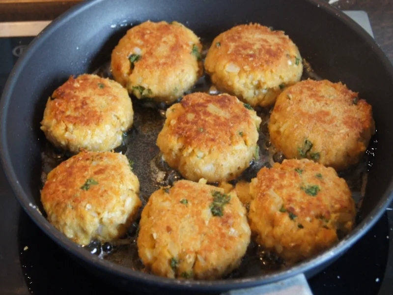 Rezept: Buletten mit Riesenbovist Bild Nr. 1077 Buletten mit Riesenbovist - Rezept - Bild Nr. 1077