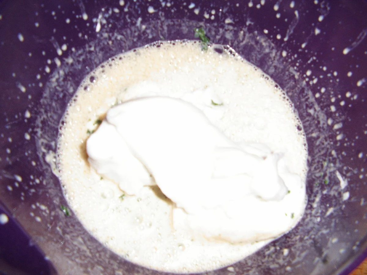 Rezept: Deftige Käseschmarrn mit Bacon Bild Nr. 1080 Deftige Käseschmarrn mit Bacon - Rezept - Bild Nr. 1080