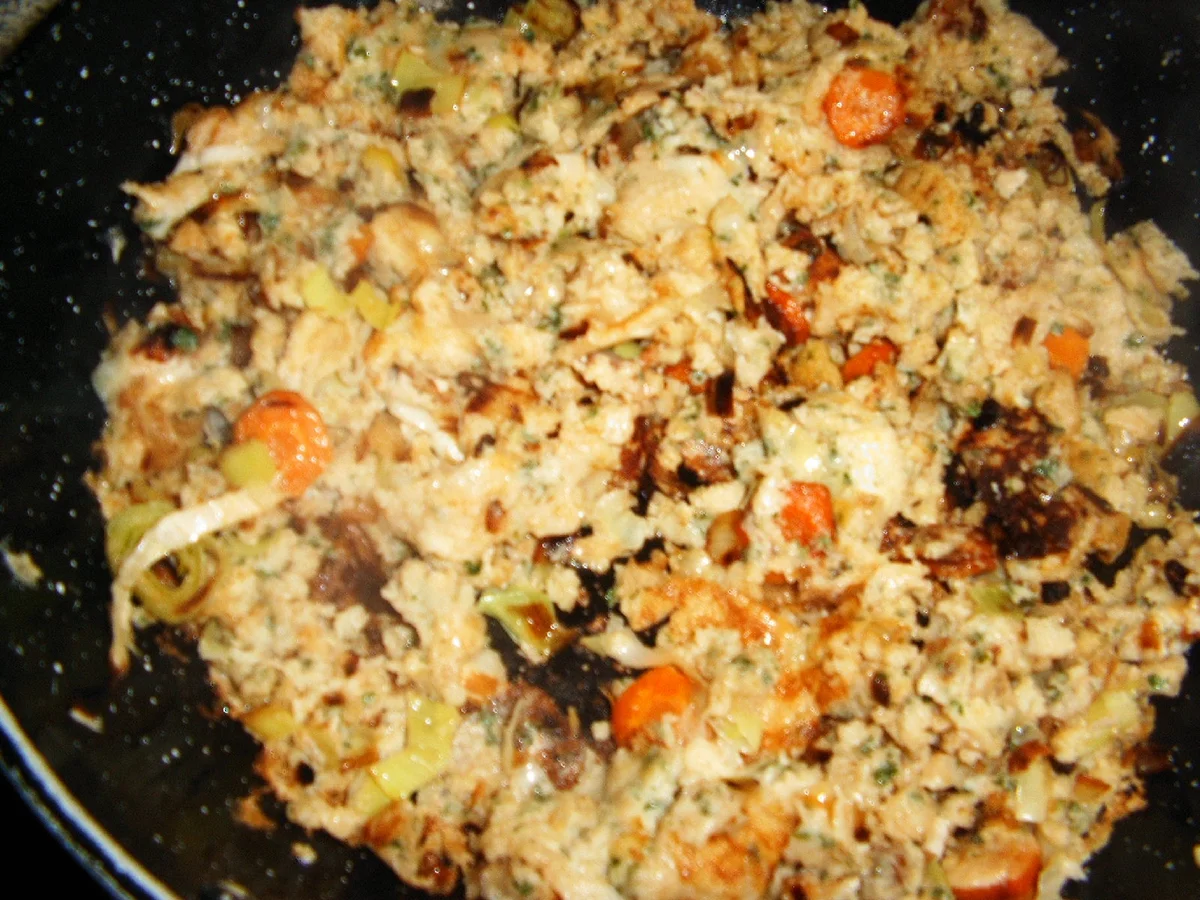 Rezept: Deftige Käseschmarrn mit Bacon Bild Nr. 1082 Deftige Käseschmarrn mit Bacon - Rezept - Bild Nr. 1082