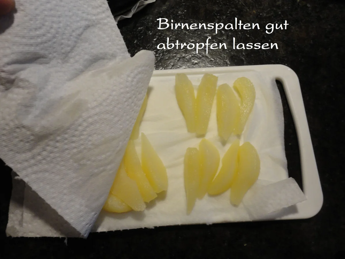 Schokolade - Birnen Torte - Rezept - Bild Nr. 1085