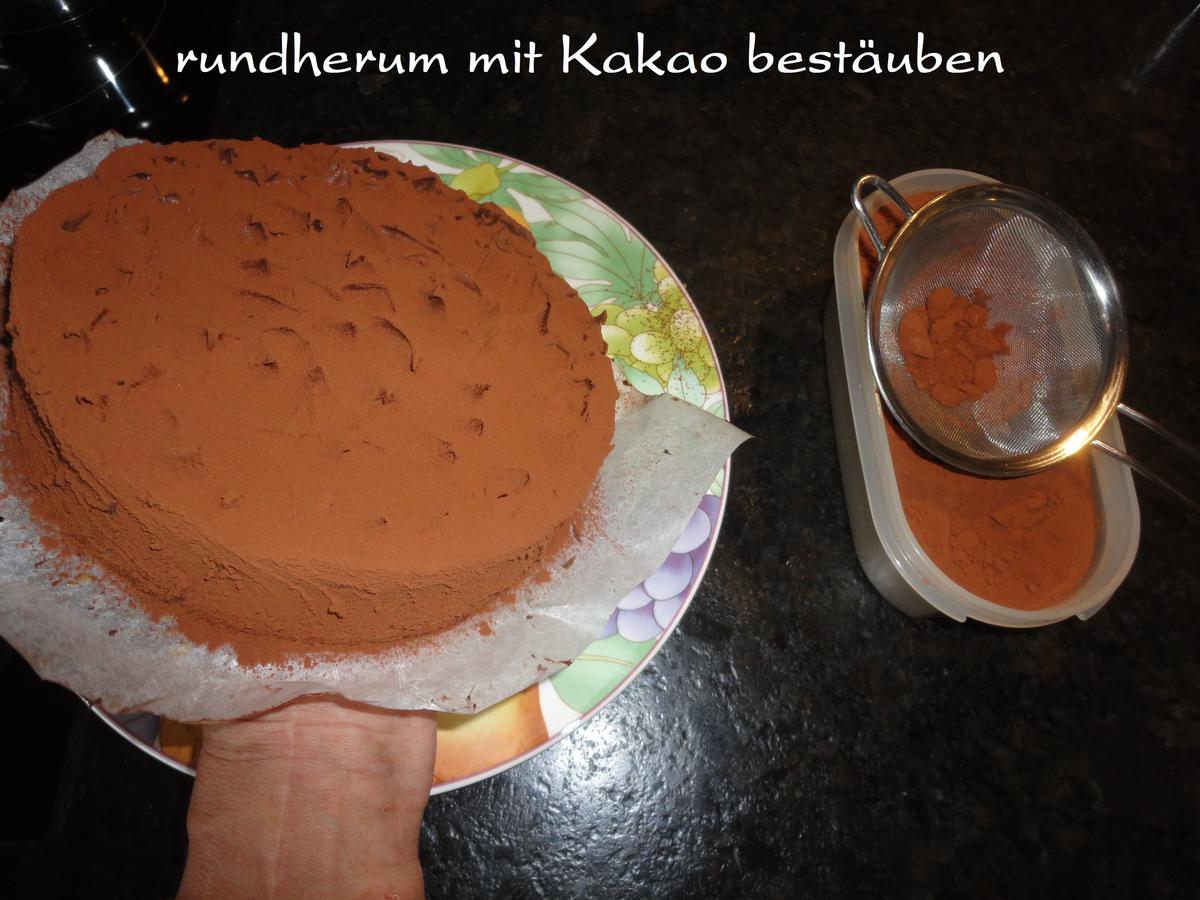 Schokolade - Birnen Torte - Rezept - Bild Nr. 1146