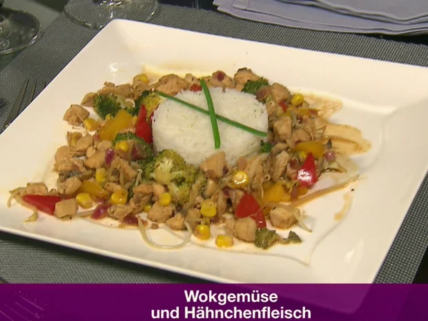 Rezept: Wok-Gemüse mit Hähnchen (Oliver Mösch) Bild Nr. 1080 Wok-Gemüse mit Hähnchen (Oliver Mösch) - Rezept - Bild Nr. 1080