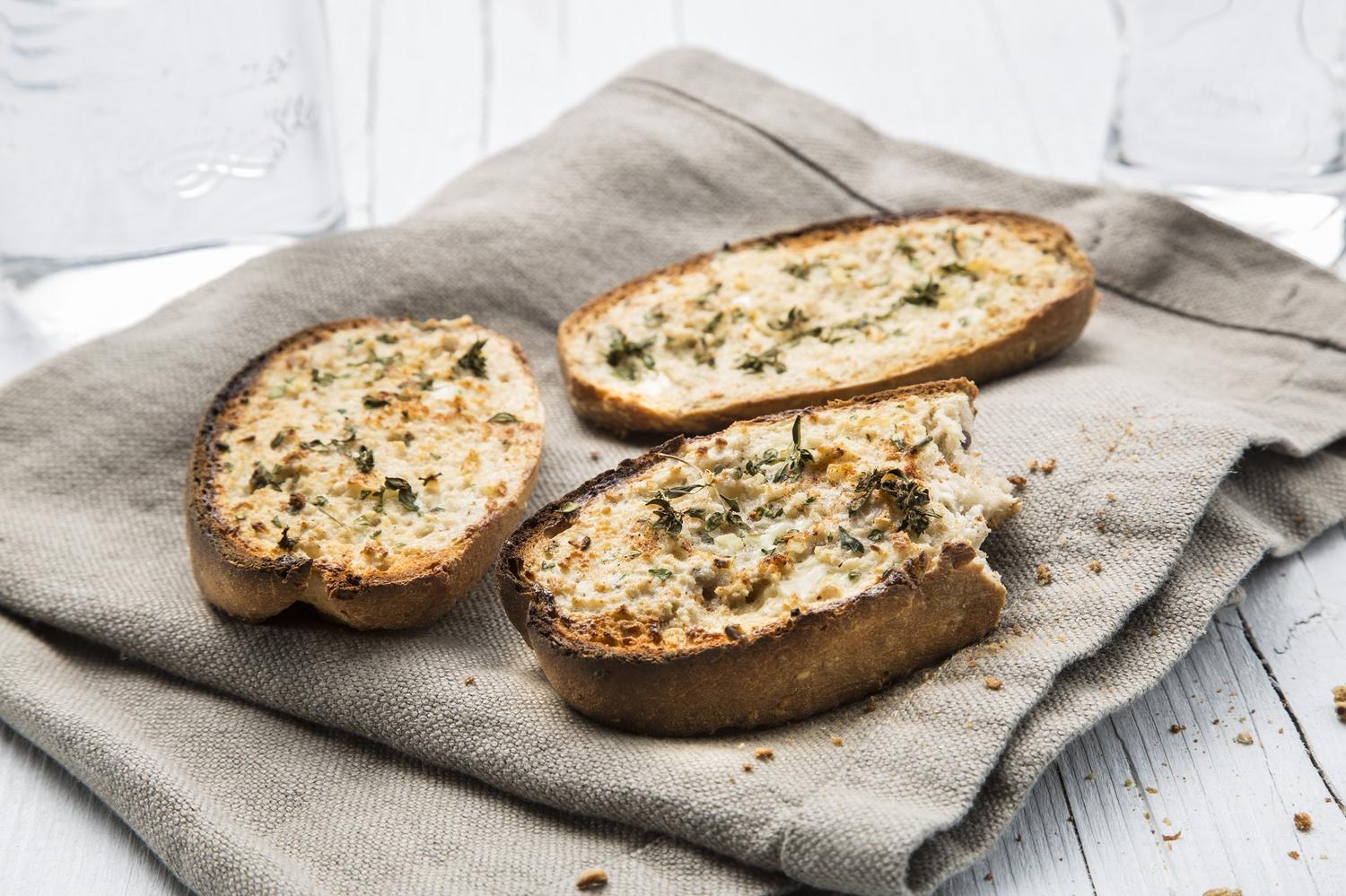 Knoblibrot mit QimiQ - Rezept mit Bild - kochbar.de