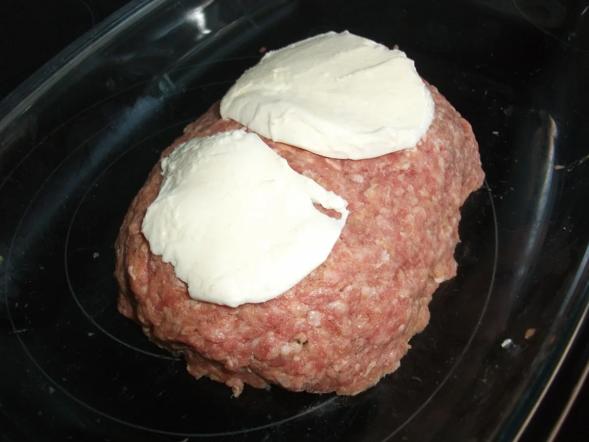 Gefüllter Hackbraten Low Carb - Rezept - Bild Nr. 1083