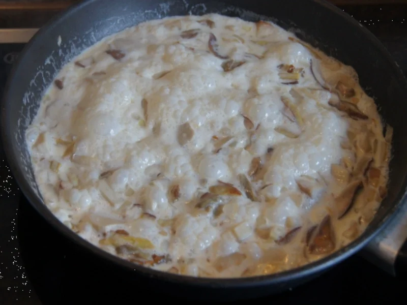 Spaghetti mit Rahmsteinpilzen - Rezept - Bild Nr. 1089