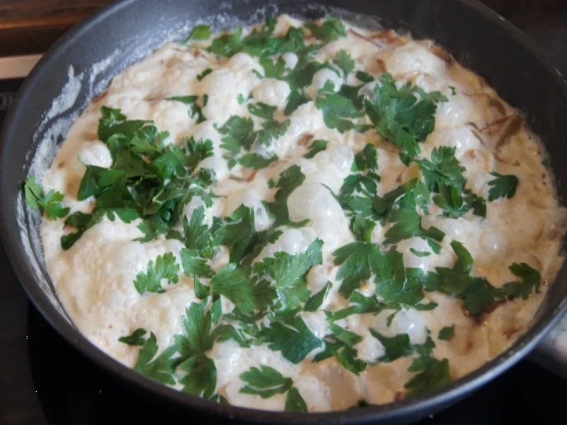 Spaghetti mit Rahmsteinpilzen - Rezept - Bild Nr. 1090