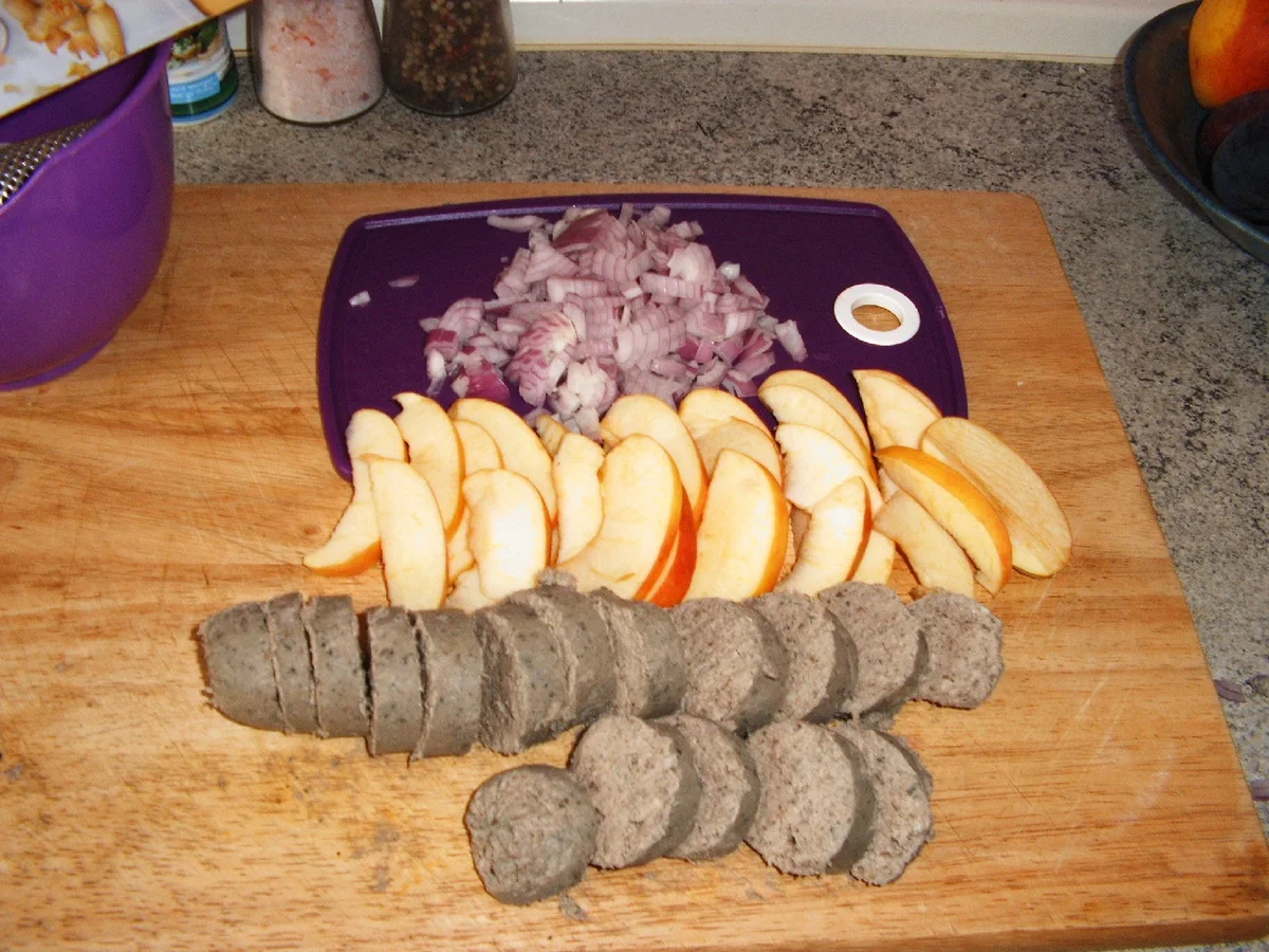 Leberwurst-Apfel-Quiche - Rezept - Bild Nr. 1094