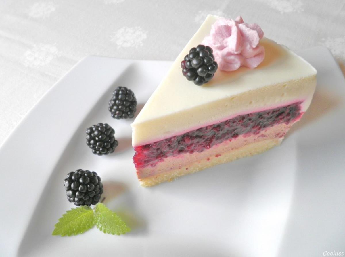 Brombeer - Schokoladen - Mascarpone - Torte - Rezept - Bild Nr. 1091