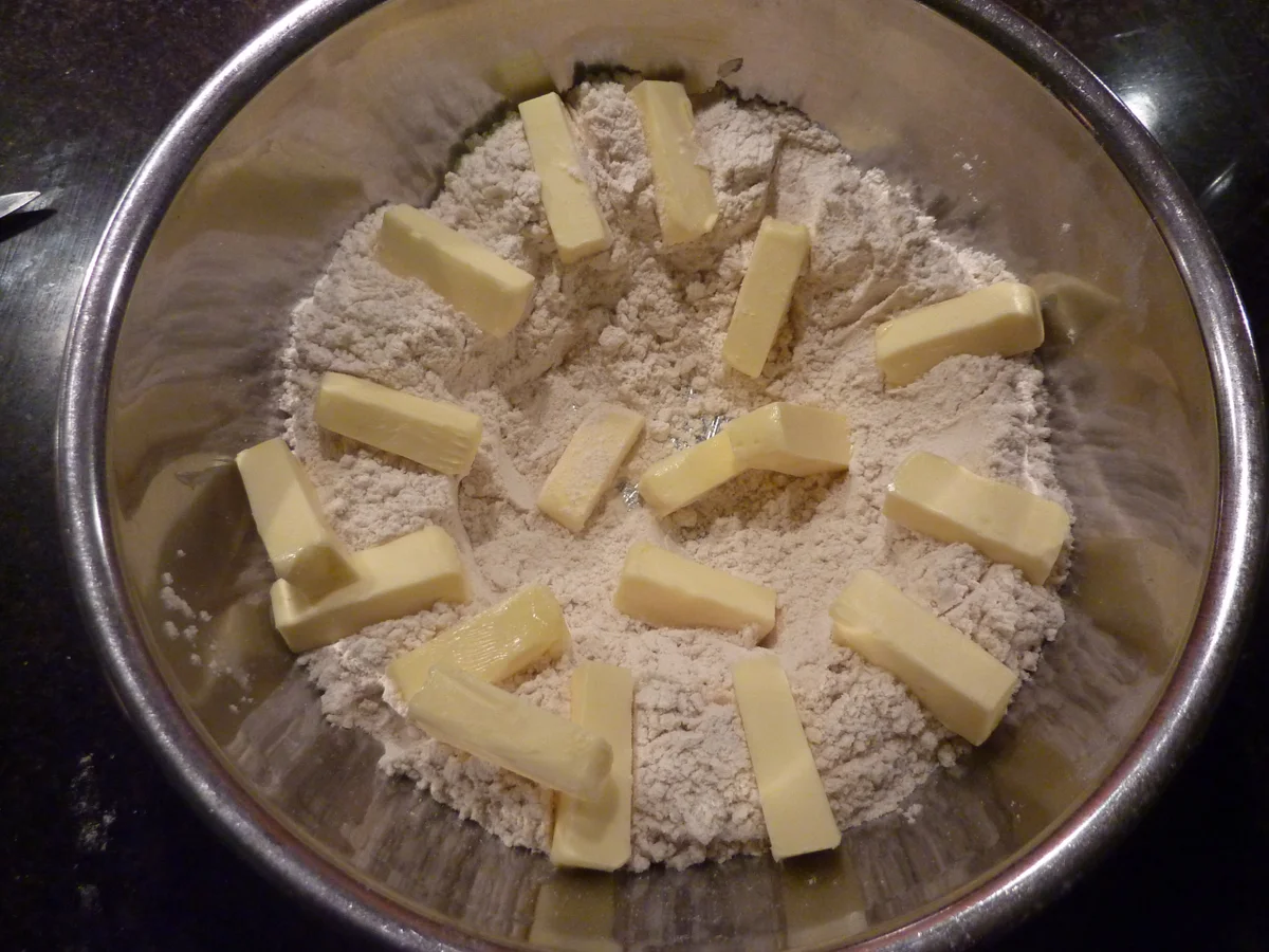 Geriebener Teig oder Kuchenteig - Rezept - Bild Nr. 1095