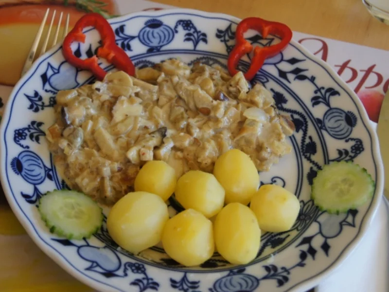 Drillinge mit Steinpilzragout - Rezept - Bild Nr. 1107