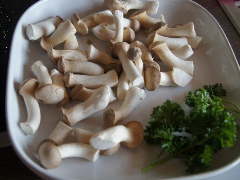 Rezept: Schlemmer-Filet mit Kräuter-Seitlingen und Rosmarin-Curry-Drillingen Bild Nr. 1102 Schlemmer-Filet mit Kräuter-Seitlingen und Rosmarin-Curry-Drillingen - Rezept - Bild Nr. 1102