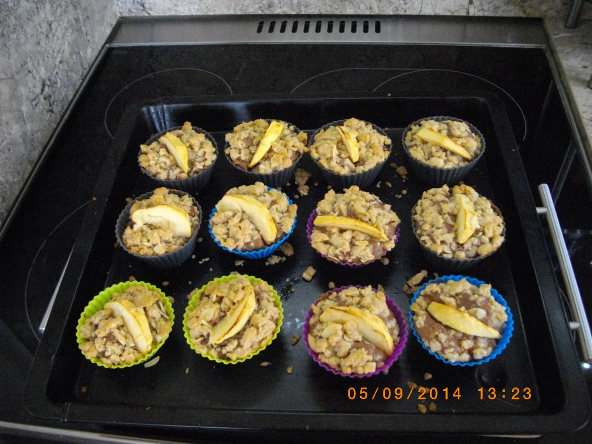 Apfel Mandel Muffins - Rezept - Bild Nr. 1101