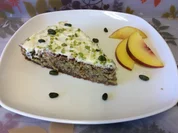 Nektarinen-Pistazien-Mandel-Kuchen - Rezept - Bild Nr. 1099
