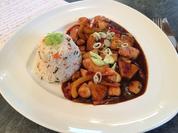 Hähnchenbrust süß-sauer und ein bisschen scharf... - Rezept - Bild Nr. 1099