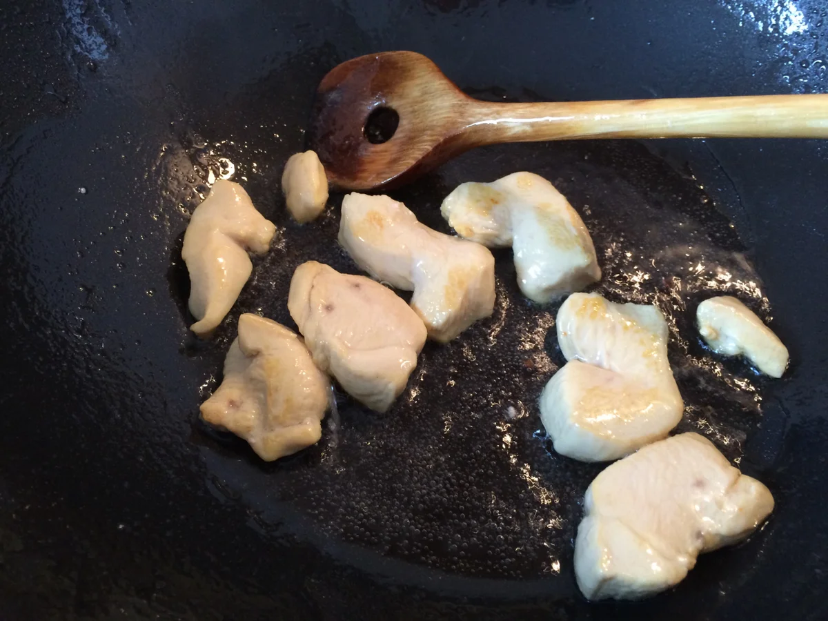 Rezept: Hähnchenbrust süß-sauer und ein bisschen scharf... Bild Nr. 1103 Hähnchenbrust süß-sauer und ein bisschen scharf... - Rezept - Bild Nr. 1103