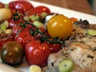 Koteletts auf geschmorten Tomaten - Rezept - Bild Nr. 1132