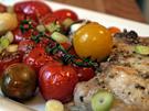 Koteletts auf geschmorten Tomaten - Rezept - Bild Nr. 1132