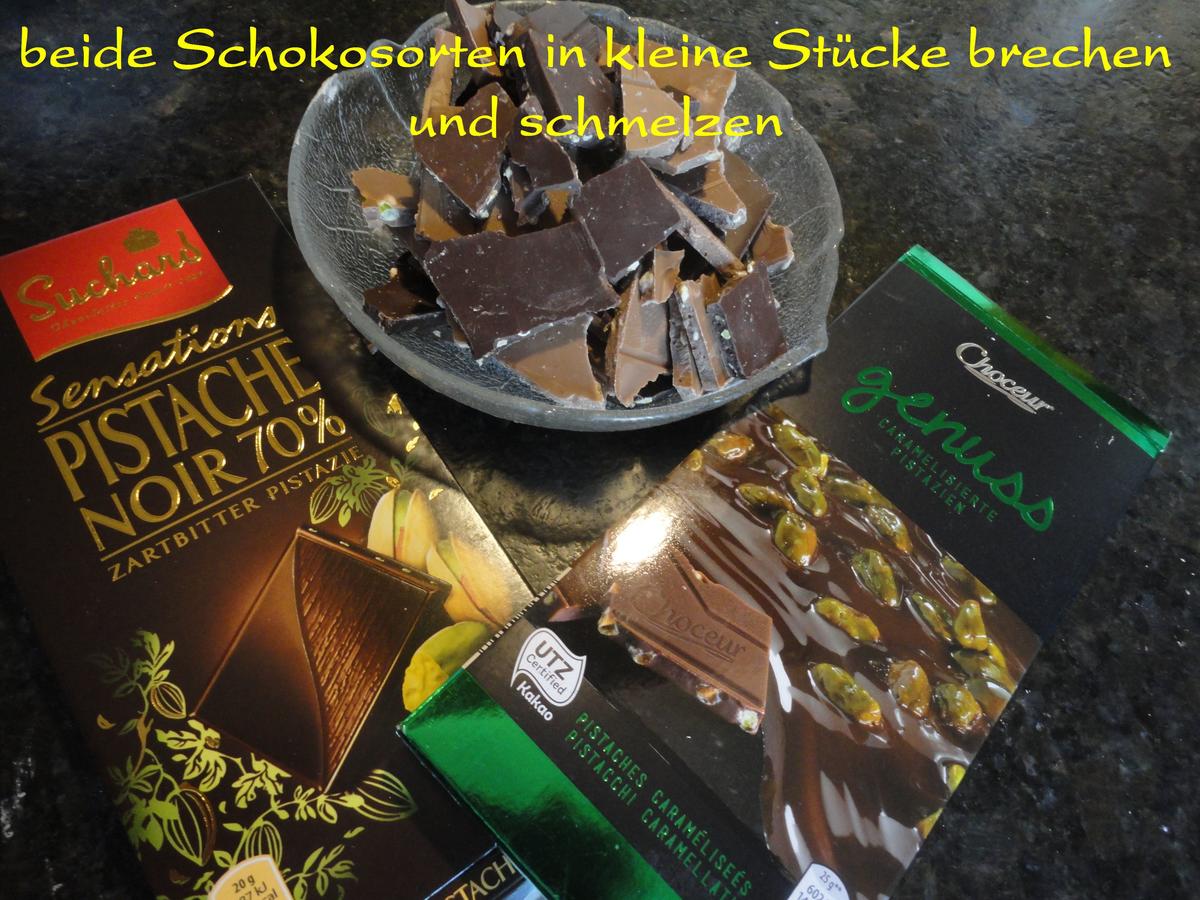 Schokolade Pistazien Eis - Rezept - Bild Nr. 1132