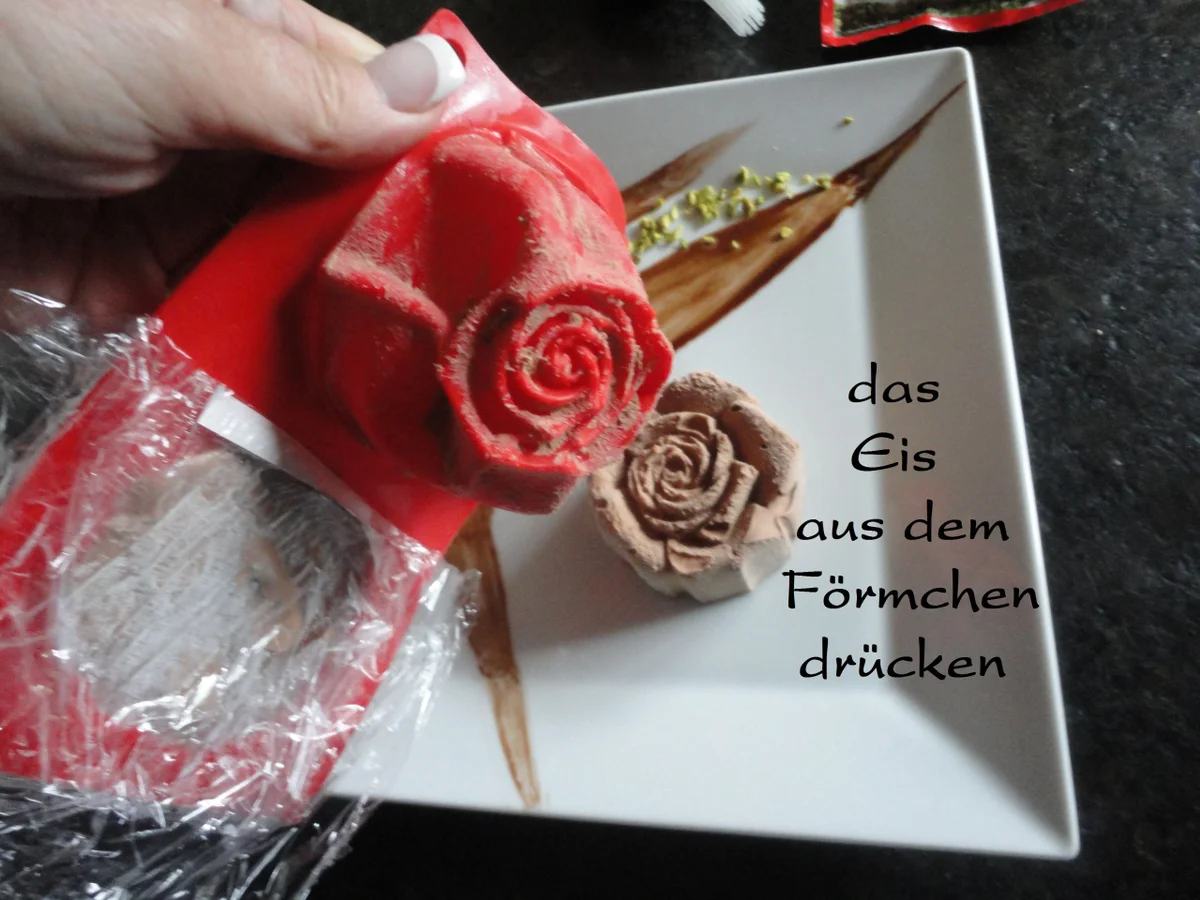 Schokolade Pistazien Eis - Rezept - Bild Nr. 1146