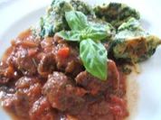 Rezept: Fleisch: Römisches Gulasch Bild Nr. 1146 Fleisch: Römisches Gulasch - Rezept - Bild Nr. 1146