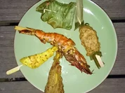 Sala Rim Nam - Scharfer Rindfleischsalat, Fischcurry, Saté, Fischklöße - Rezept - Bild Nr. 1146