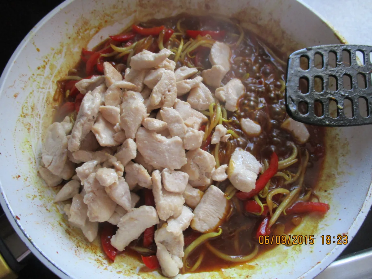 Rezept: Hähnchenbrustfilet asiatisch Bild Nr. 1169 Hähnchenbrustfilet asiatisch - Rezept - Bild Nr. 1169