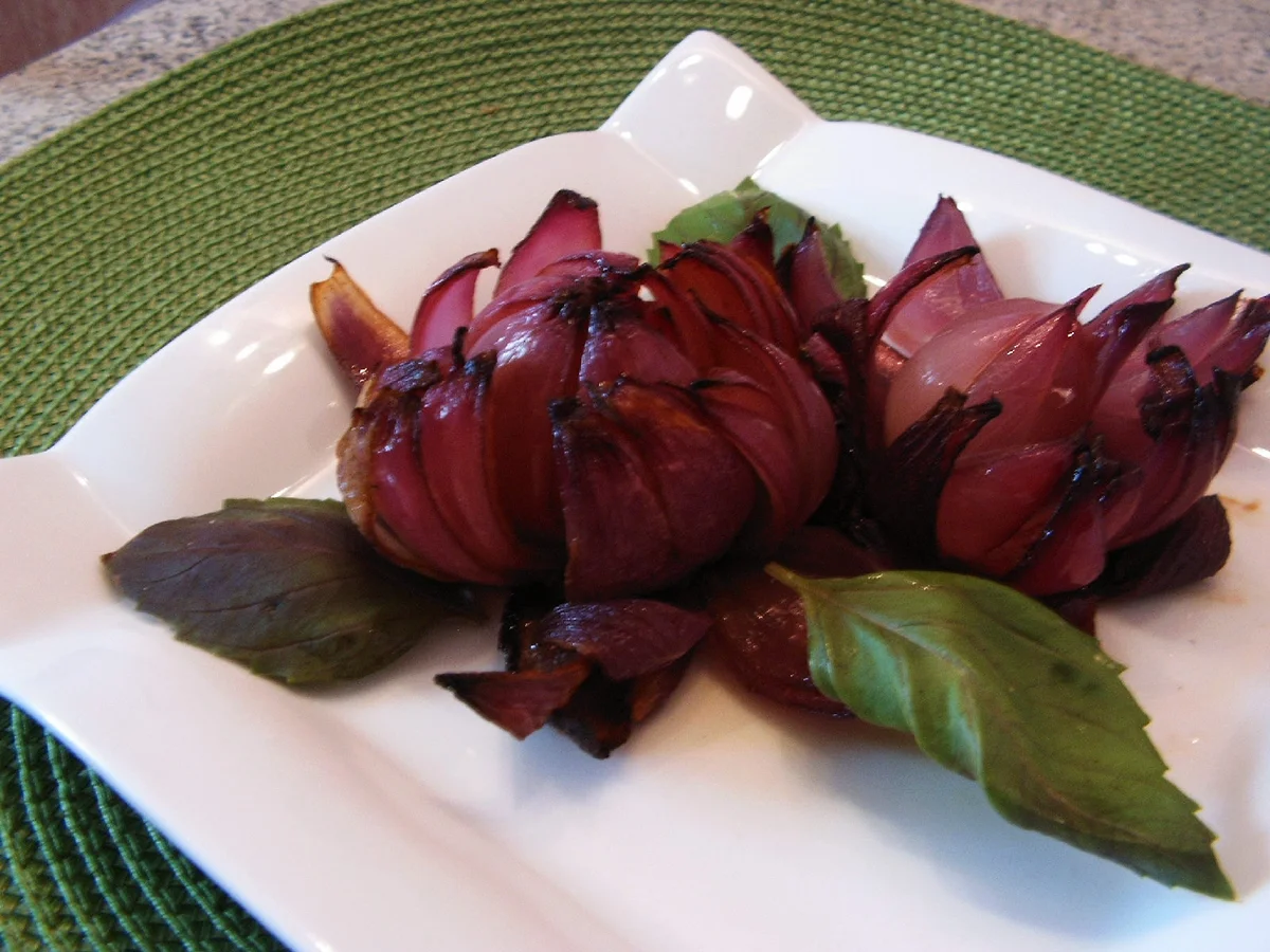 Rote Zwiebelrose - Rezept - Bild Nr. 1147