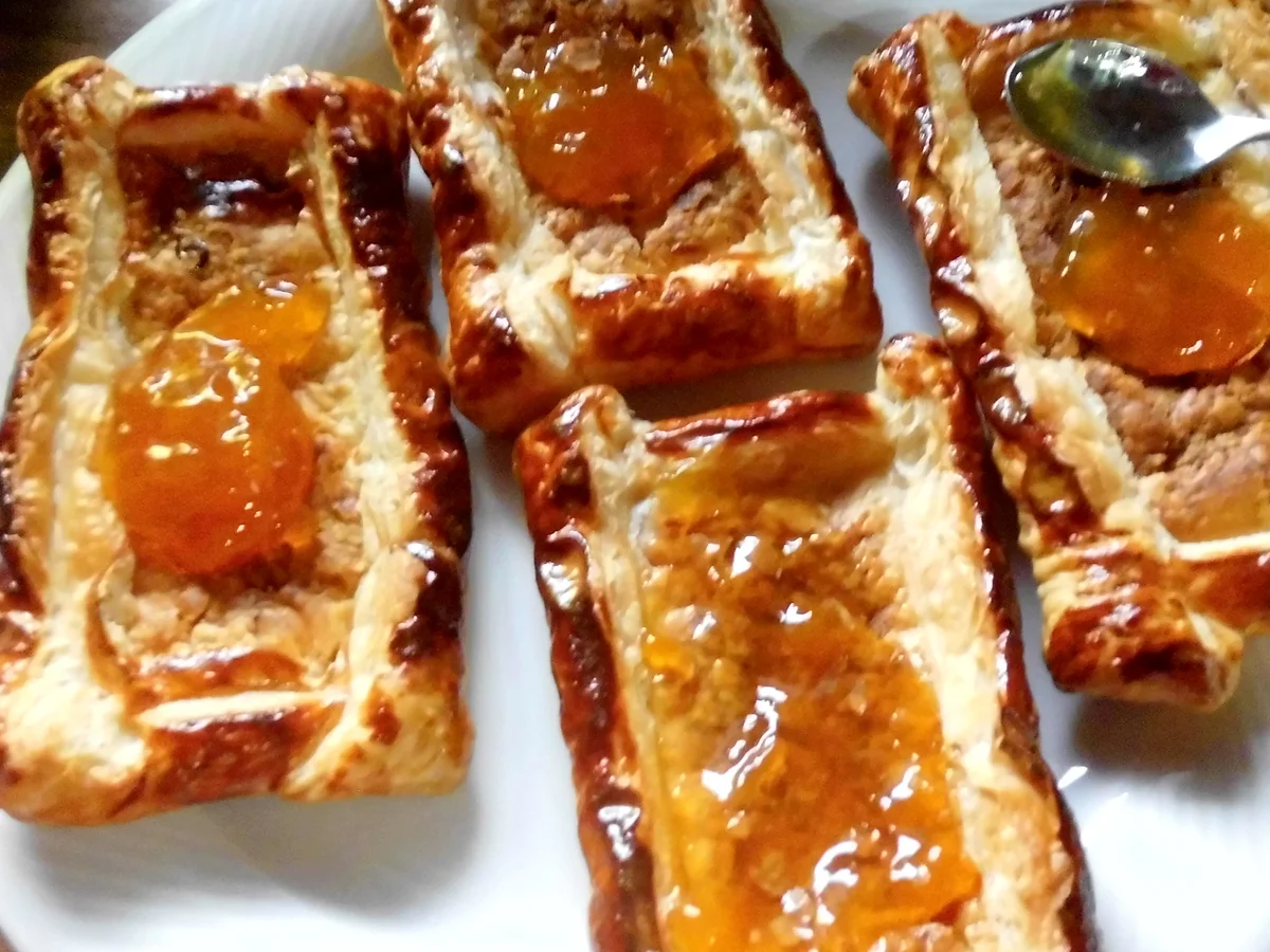 Rezept: pfirsich-puddingteilchen Bild Nr. 1152 pfirsich-puddingteilchen - Rezept - Bild Nr. 1152