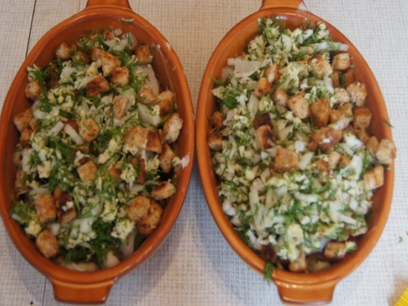 Rezept: Kabeljaufilet-Gemüseauflauf Bild Nr. 1172 Kabeljaufilet-Gemüseauflauf - Rezept - Bild Nr. 1172