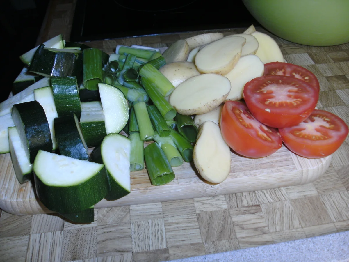 Rezept: Hähnchen Brust gefächert und gefüllt mit Speck und Käse Bild Nr. 1179 Hähnchen Brust gefächert und gefüllt mit Speck und Käse - Rezept - Bild Nr. 1179