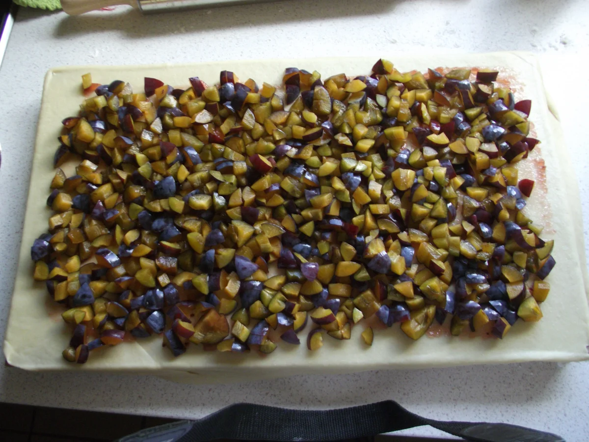 Rezept: Leos gerollter Pflaumenkuchen Bild Nr. 1187 Leos gerollter Pflaumenkuchen - Rezept - Bild Nr. 1187