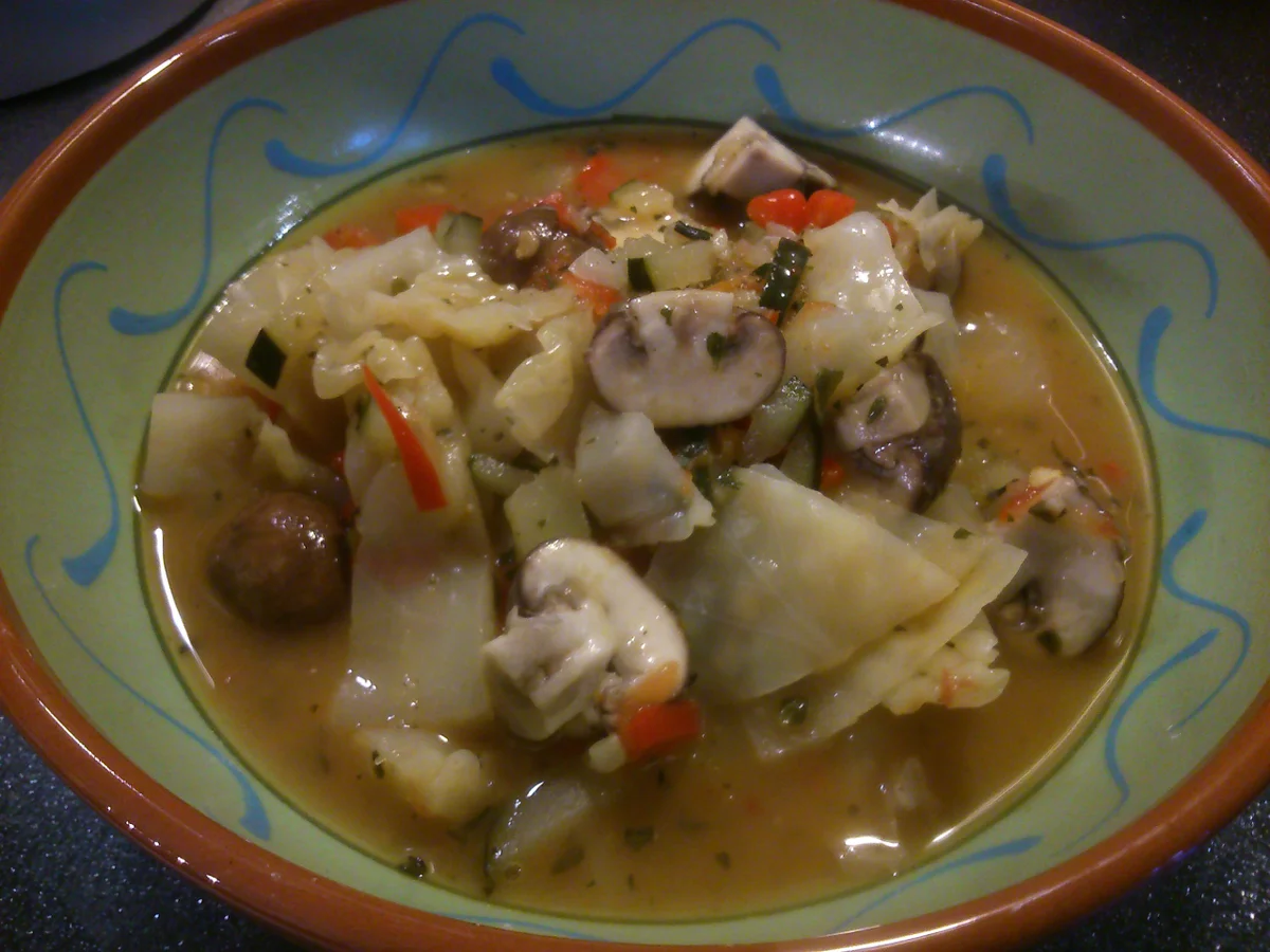 Rezept: LOW CARB- Gemüse-Champignon-Eintopf Bild Nr. 1186 LOW CARB- Gemüse-Champignon-Eintopf - Rezept - Bild Nr. 1186