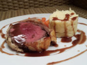 Filet Wellington mit Kartoffelpüree und Karotten - Rezept - Bild Nr. 1217