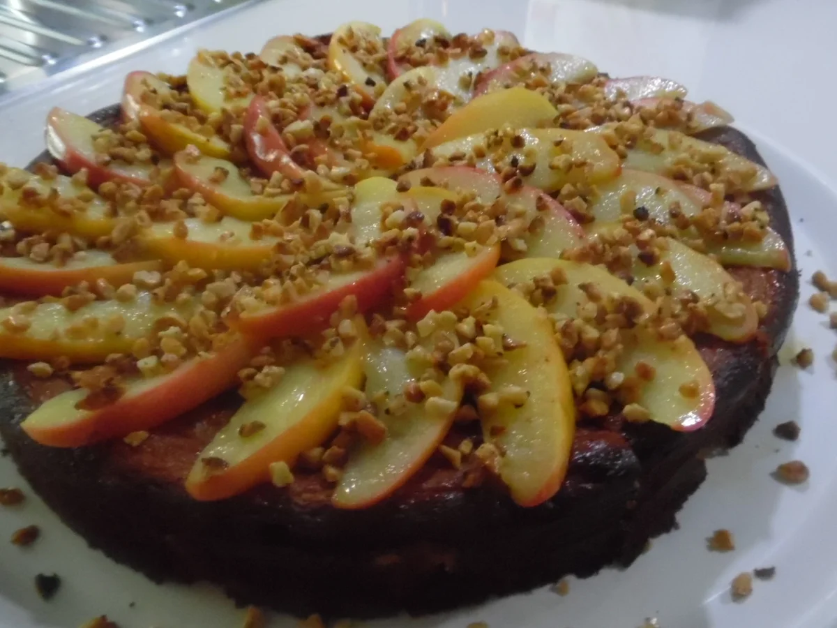 Low Carb Käsekuchen mit Apfel - Rezept - Bild Nr. 1224