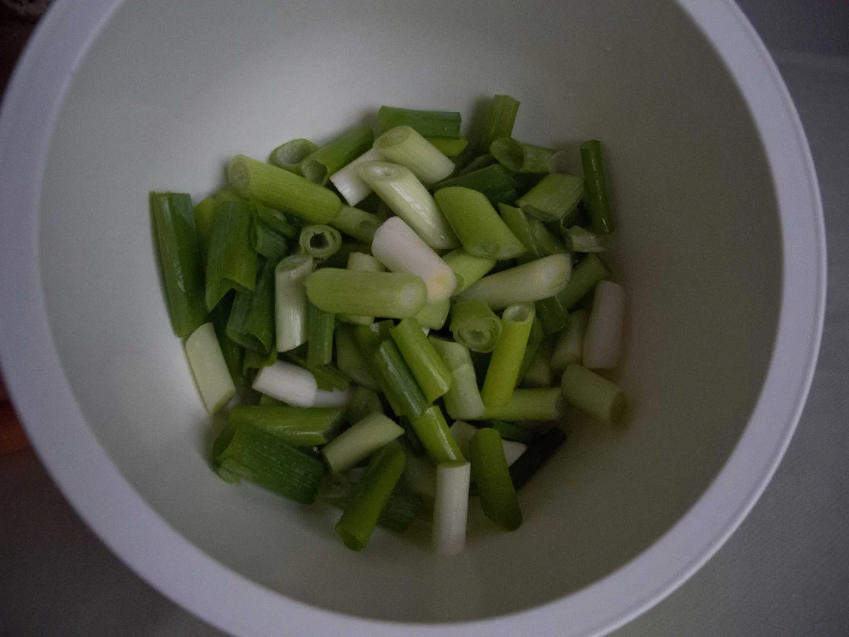 würziger Schweinenacken mit Senfdecke mit Gemüse und Gestubberten - Rezept - Bild Nr. 1375