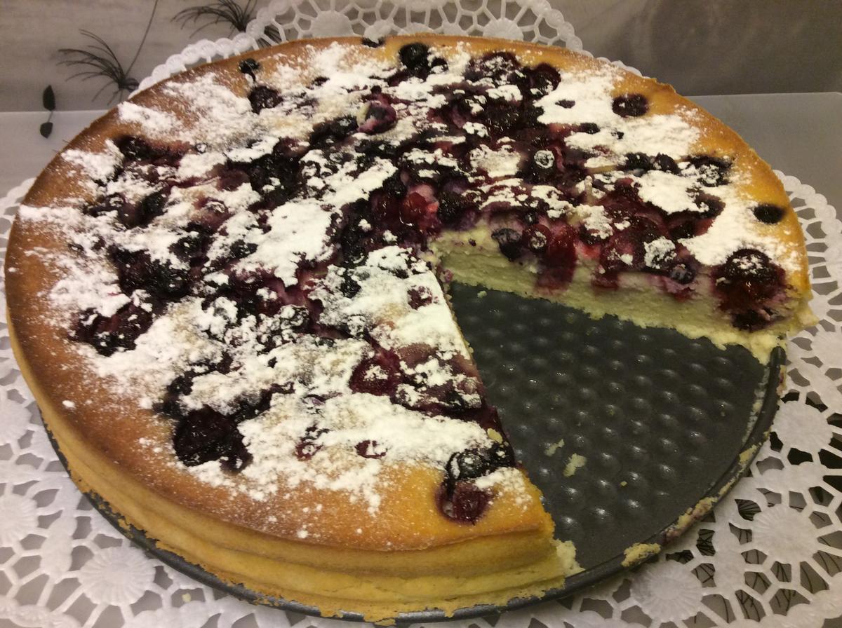 Ricotta-Käsekuchen mit Beerenmischung - Rezept - Bild Nr. 1281