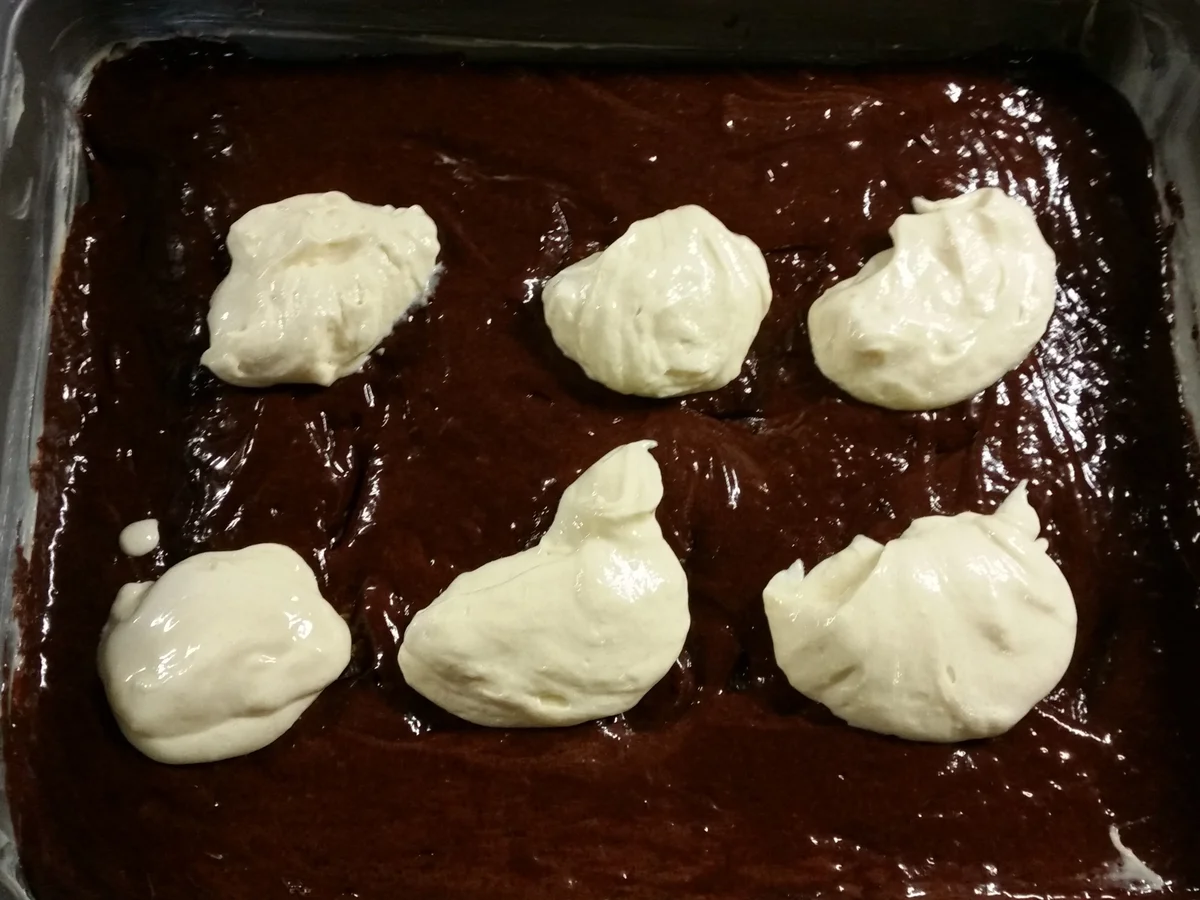 Brownie and white - Rezept - Bild Nr. 1269