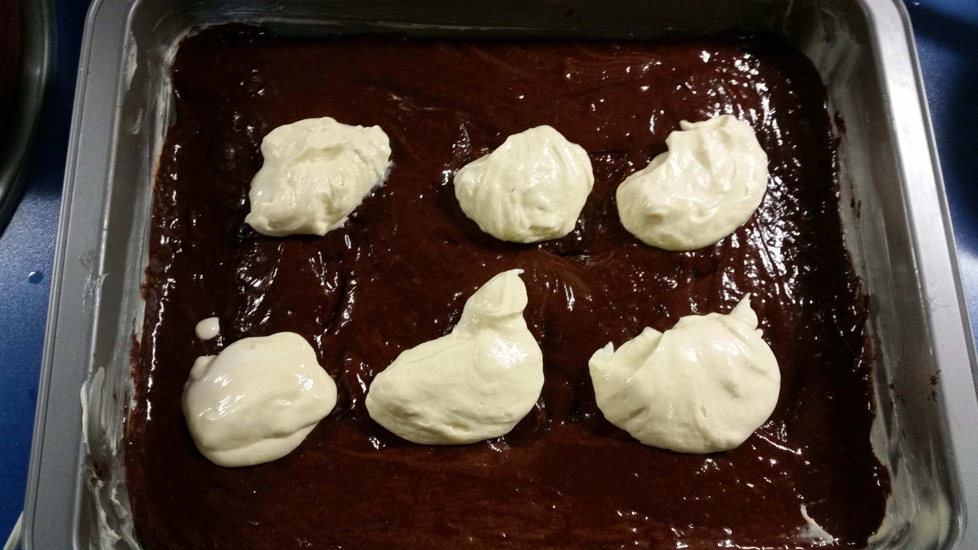 Brownie and white - Rezept Durch Oberin