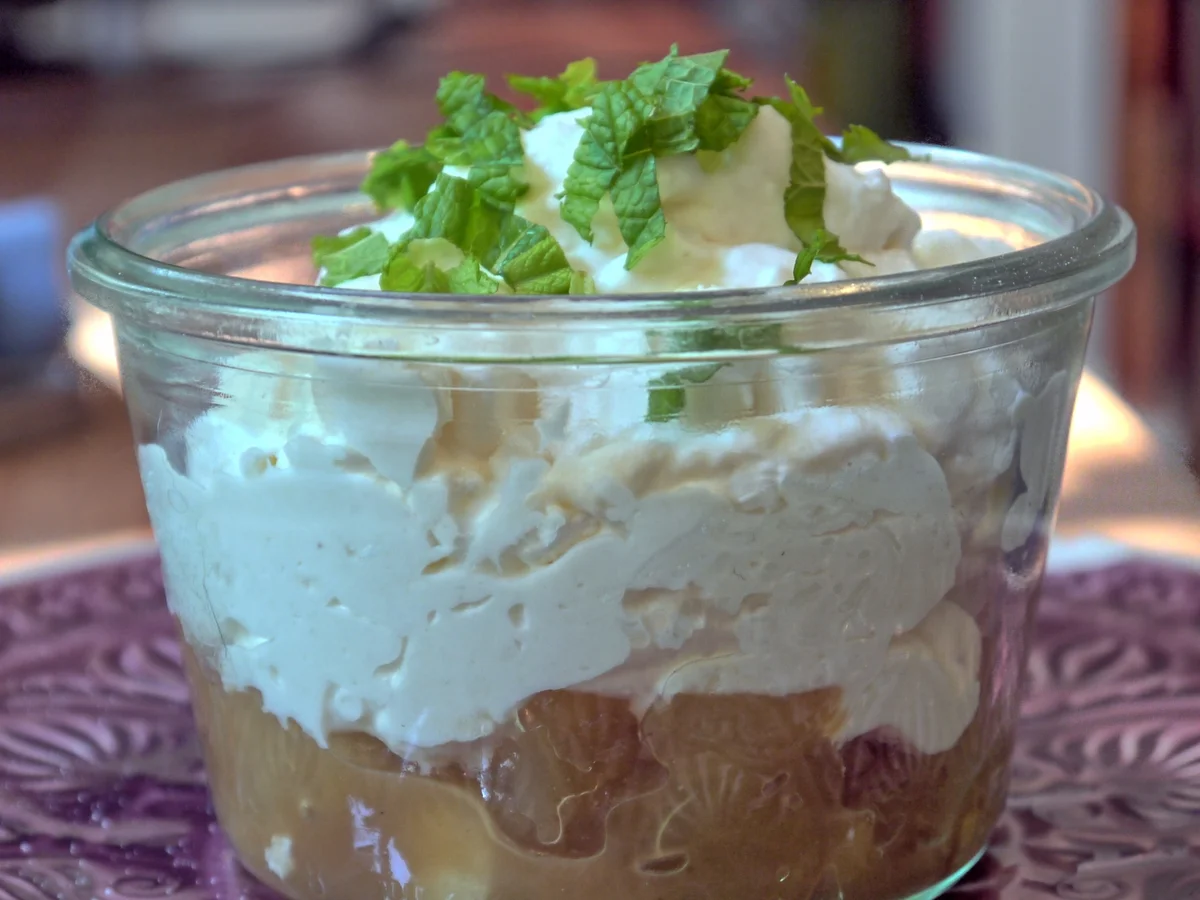 Rezept: Beschwippstes Apfel-Ricotta-Dessert Bild Nr. 1281 Beschwippstes Apfel-Ricotta-Dessert - Rezept - Bild Nr. 1281