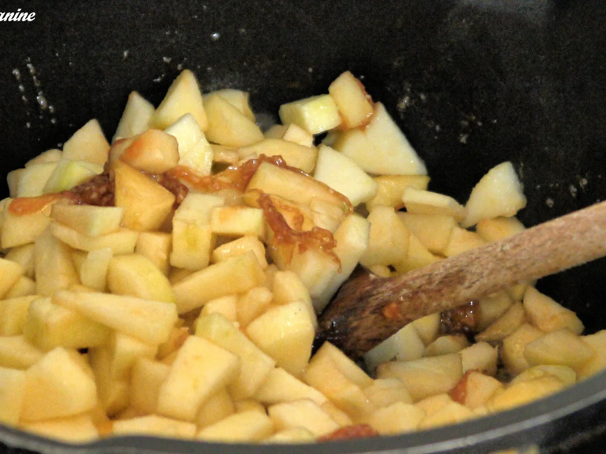 Rezept: Beschwippstes Apfel-Ricotta-Dessert Bild Nr. 1285 Beschwippstes Apfel-Ricotta-Dessert - Rezept - Bild Nr. 1285