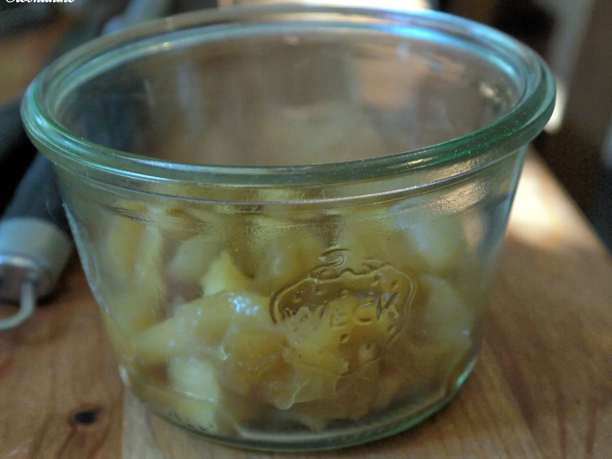 Rezept: Beschwippstes Apfel-Ricotta-Dessert Bild Nr. 1288 Beschwippstes Apfel-Ricotta-Dessert - Rezept - Bild Nr. 1288