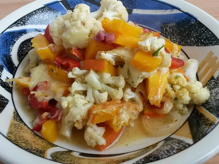 Rezept: Kürbis - Gemüse - Auflauf Bild Nr. 1344 Kürbis - Gemüse - Auflauf - Rezept - Bild Nr. 1344