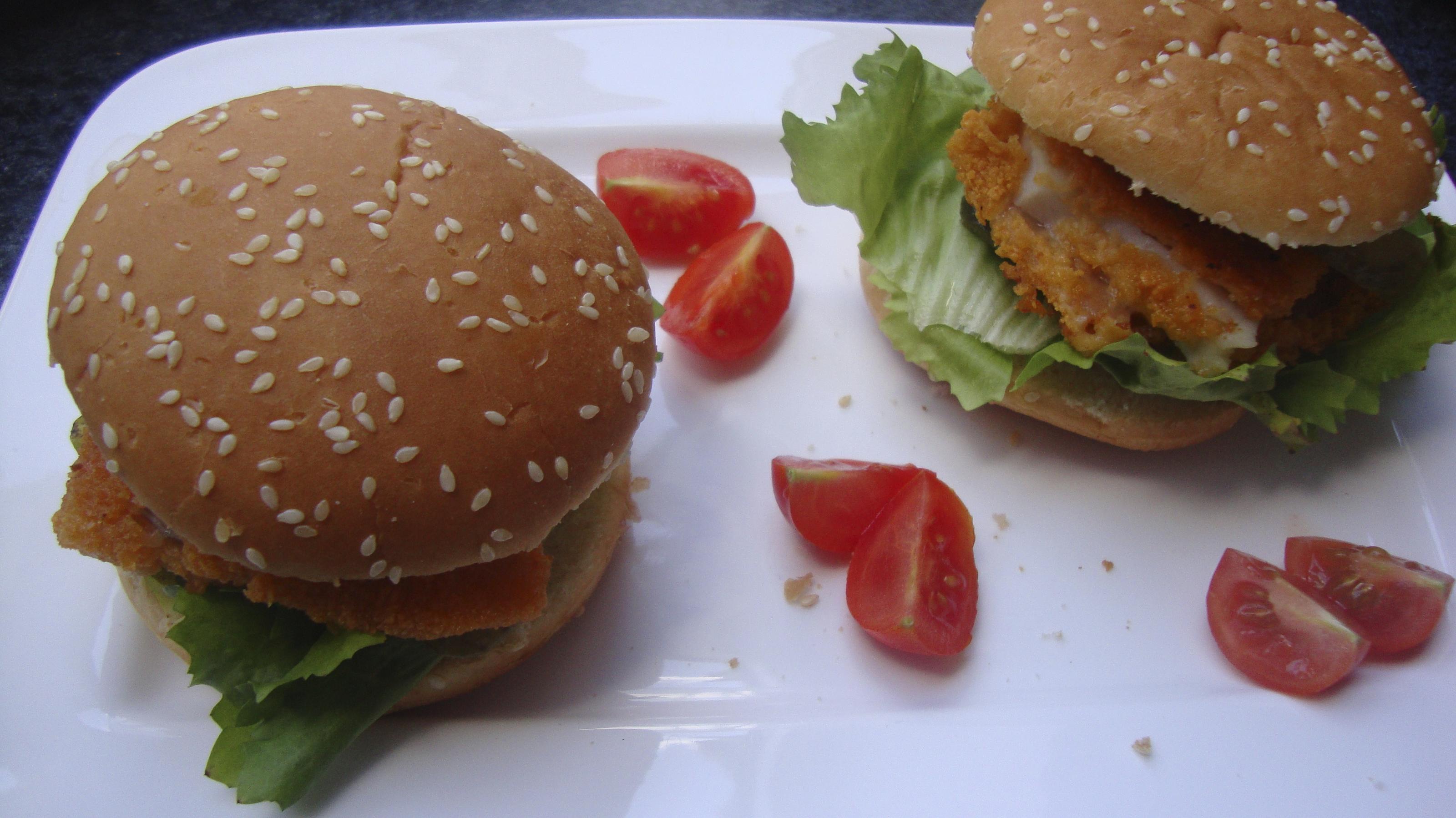 Bilder für FISCHBURGER SELBST GEMACHT - Rezept