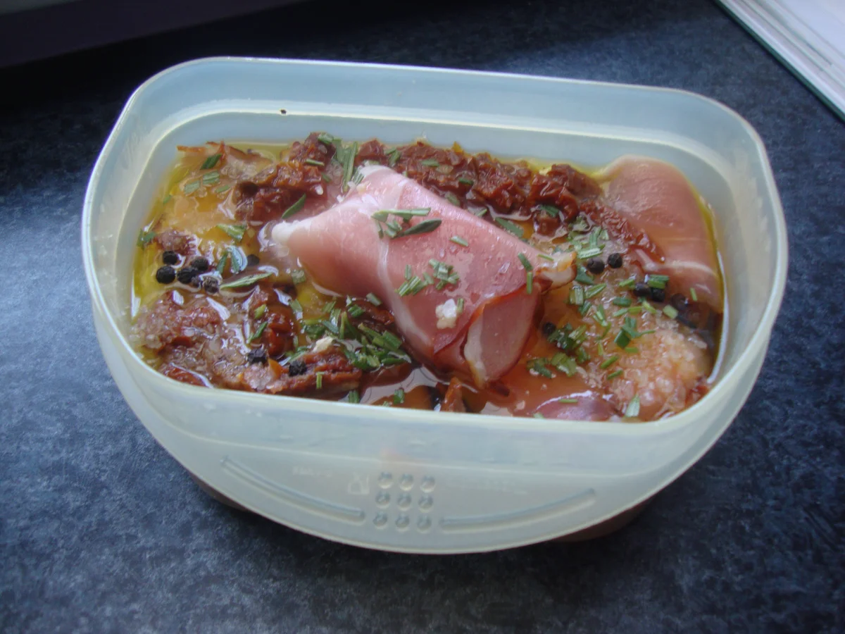 SCHAFKÄSE MIT SAN DANIELE SCHINKEN - Rezept - Bild Nr. 1344