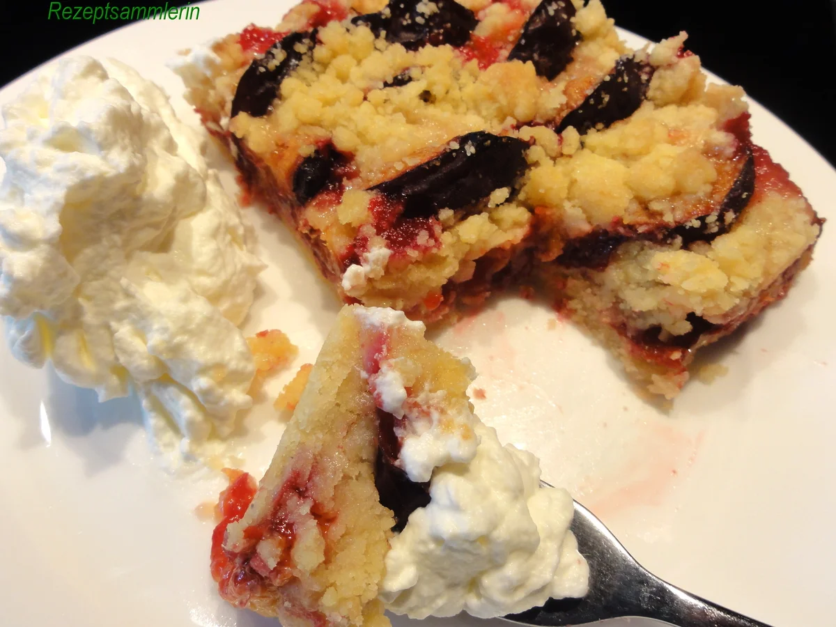 Mürbeteig:   ZWETSCHGEN CRUMBLE - Rezept - Bild Nr. 1394